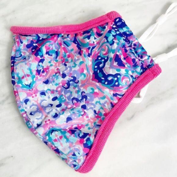 Cotton Washable Face Mask Removable Filter Pocket - Picture 1 of 5